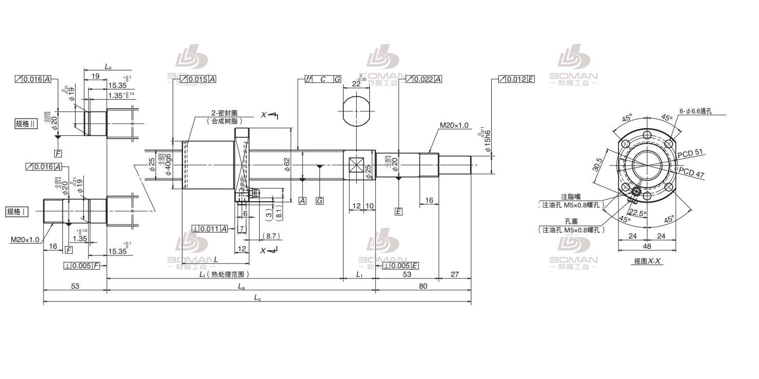 PSS2505N1D0399-USS滚珠丝杠