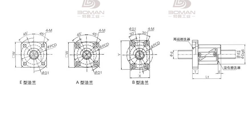 KURODA GR1210AS-AALR 日本黑田精工丝杠钢珠安装方法