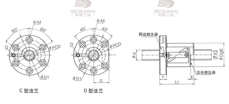 KURODA GR4508ES-CAPR 黑田3205丝杠