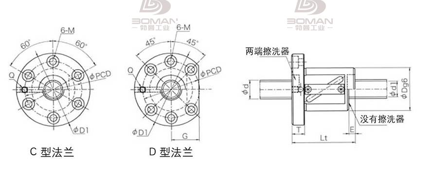 KURODA GR5005CS-CAPR 日本黑田丝杆 tbi