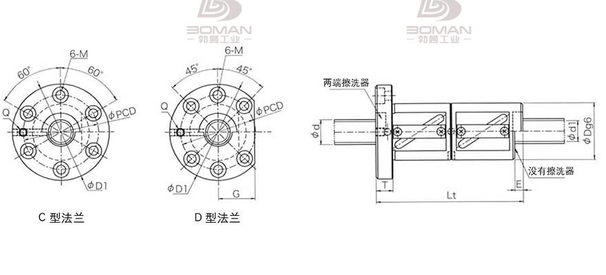 KURODA GR5012FD-CALR 黑田精工丝杆规格说明