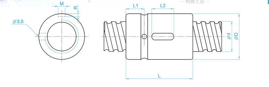 TBI SCI06310-4 tbi滚珠丝杆的规格表说明