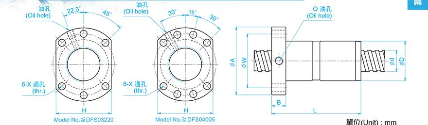 TBI DFS08010-3.8 tbi微型丝杠