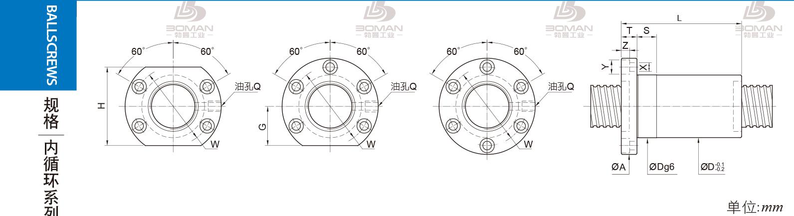 PMI FOIC3210 Pmi转珠丝杆