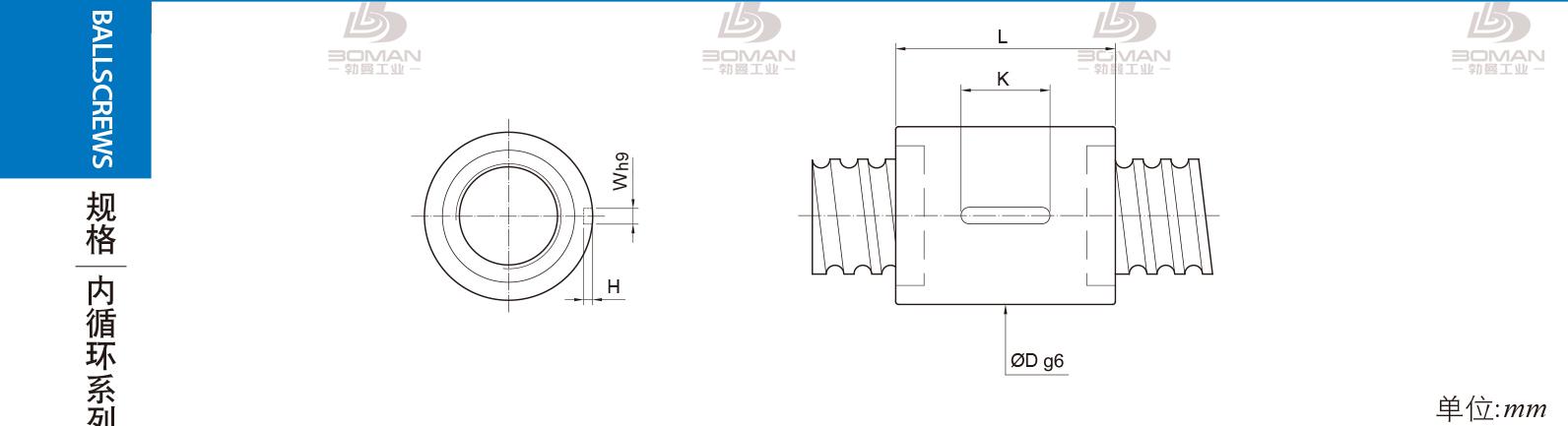 PMI RSIC4006-4 丝杆pmi品牌