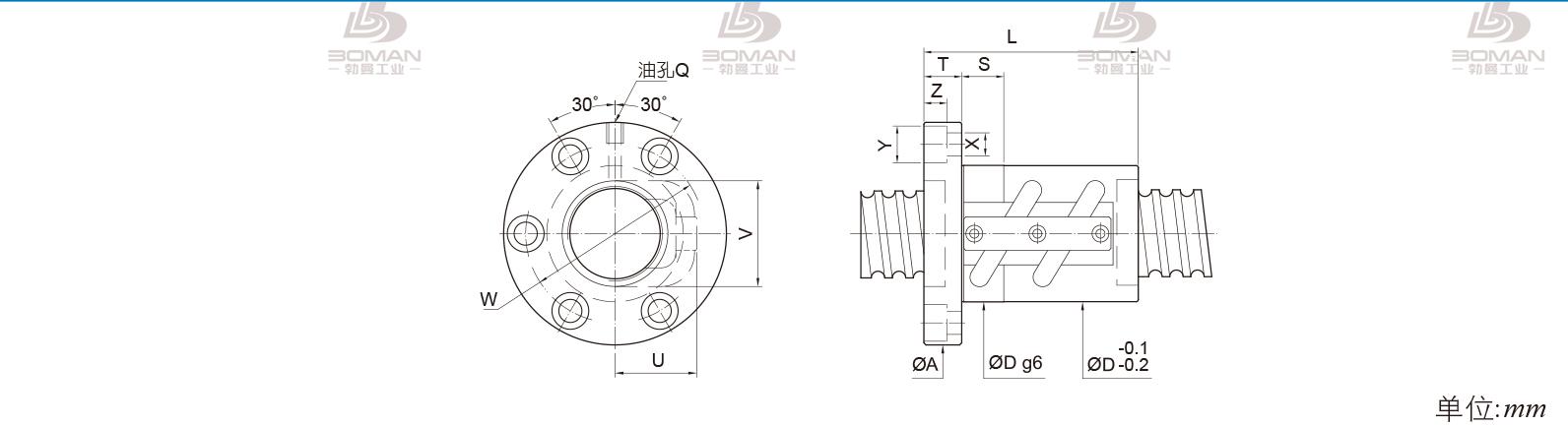 PMI FSVC3206-3 pmi滚珠丝杠价格多少钱