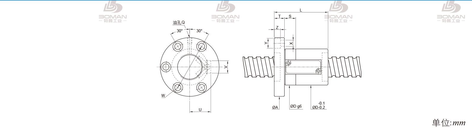 PMI FSVE2516-2.5 nsk丝杆和pmi丝杆对比