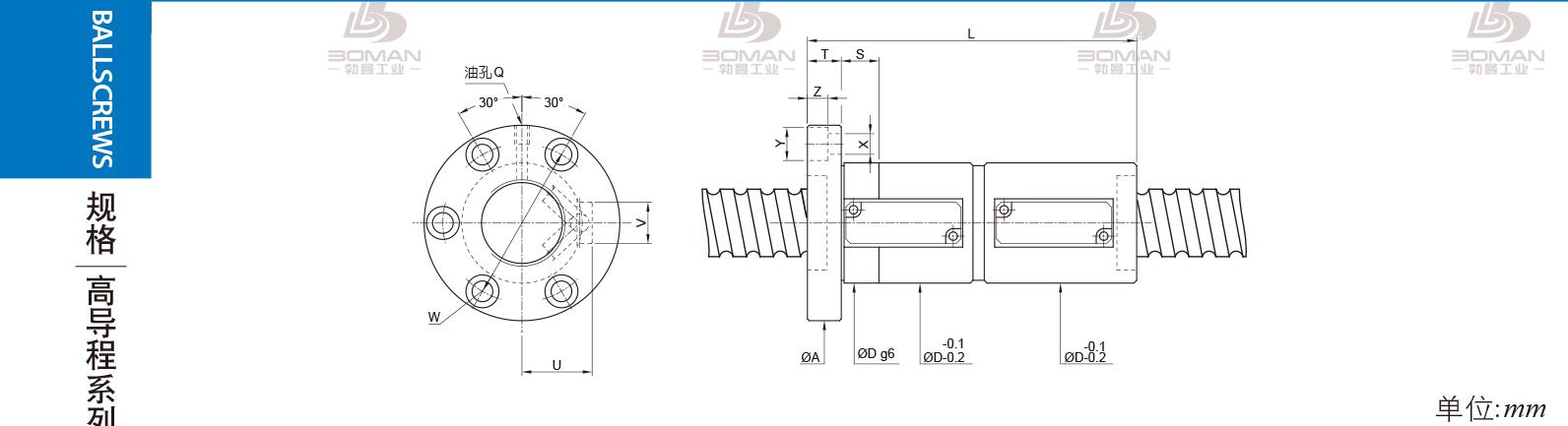 PMI FDVE8016-3.5 pmi丝杆型号编号