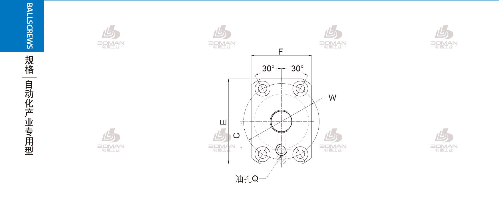 PMI PTR1505T3C5T-0450 pmi丝杠参数