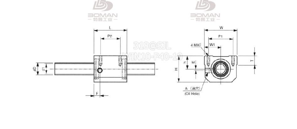 TSK RBSC1605-2.6 TSK2010丝杆