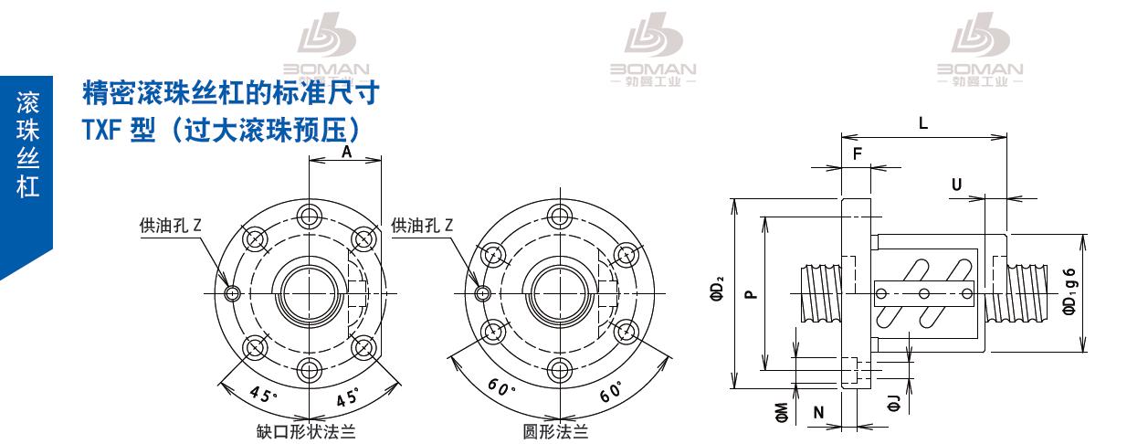 TSUBAKI 20TXFA8 tsubaki丝杆