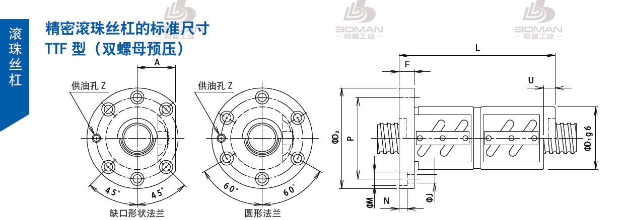 TSUBAKI 25TTFJ6 tsubaki数控滚珠丝杆型号