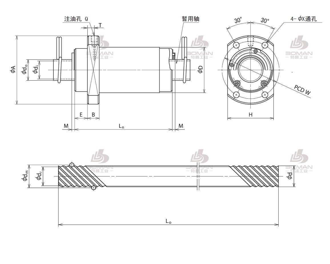 NSK RNFCL1632A2S-RNFCL滚珠丝杠