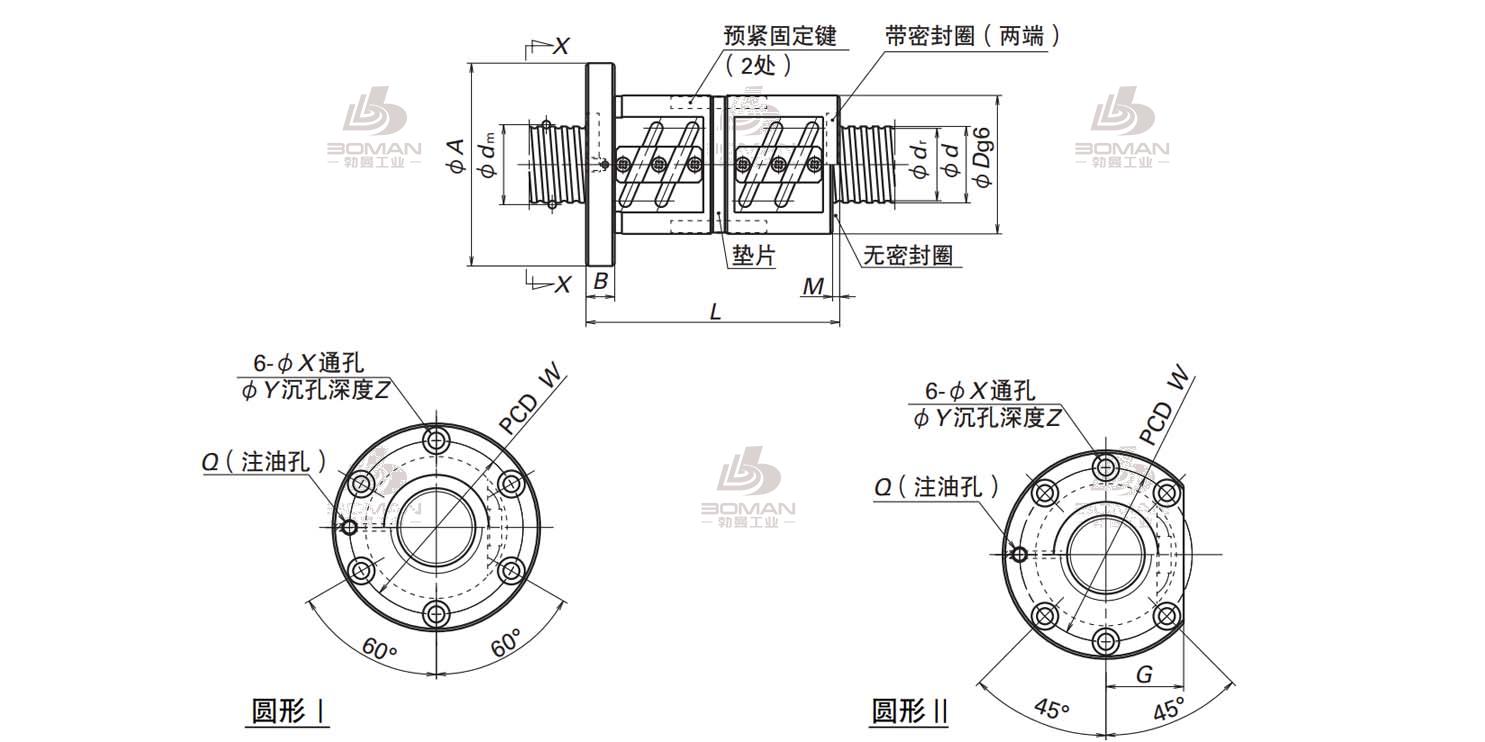 NSK DFT10020-7.5-LPFT滚珠丝杠